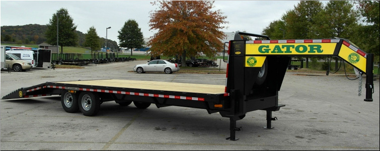 Gooseneck flat bed trailer for sale14k  Pitt County, North Carolina